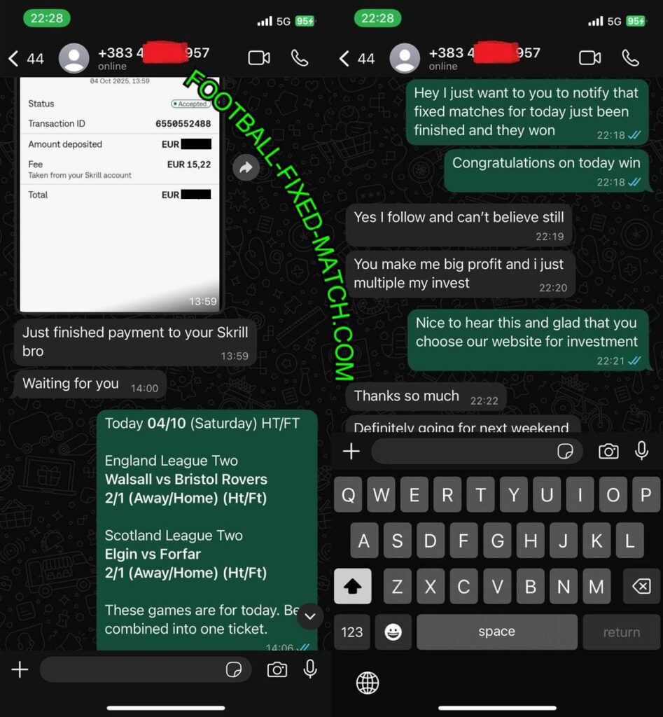 FOOTBALL FIXED GAMES ON WHATSAPP HTFT