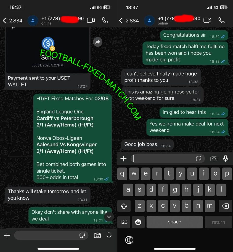 FOOTBALL WHATSAPP FIXED GAME TIPS