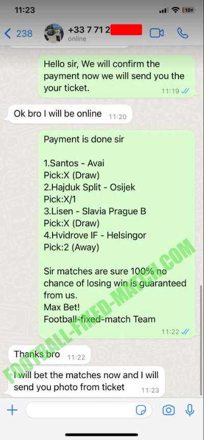 VIP TICKET FIXED MATCHES