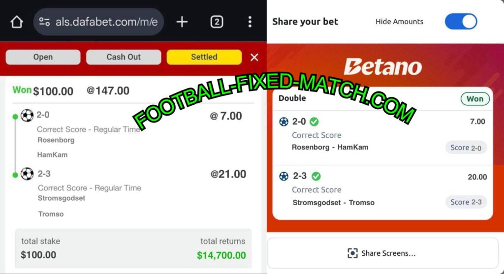 BETANO SURE SOCCER FIXED TIPS