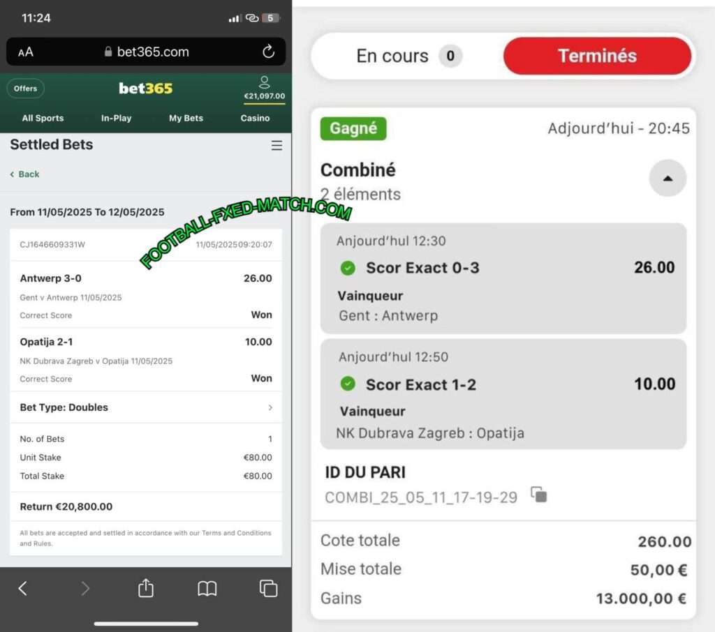 bet365 correct score fixed matches tips
