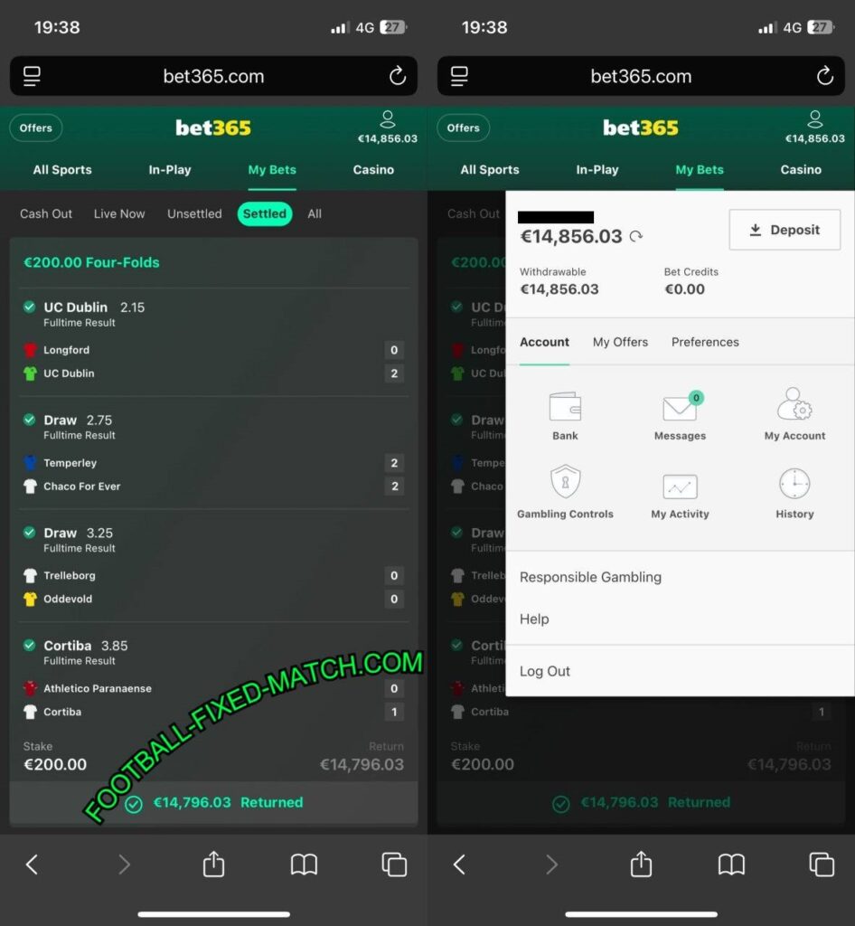 FOOTBALL VIP FIXED GAMES TIPS 1X2