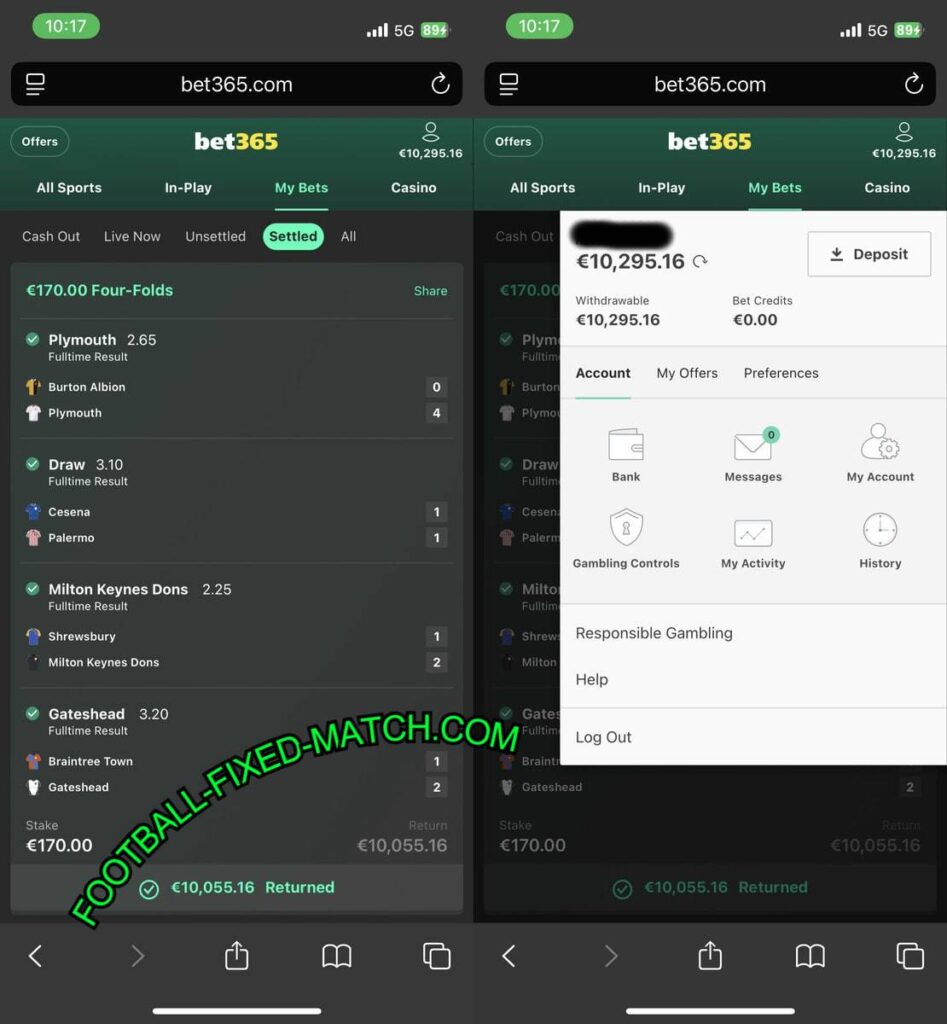 VIP FOOTBALL FIXED MATCHES TIPS 1X2