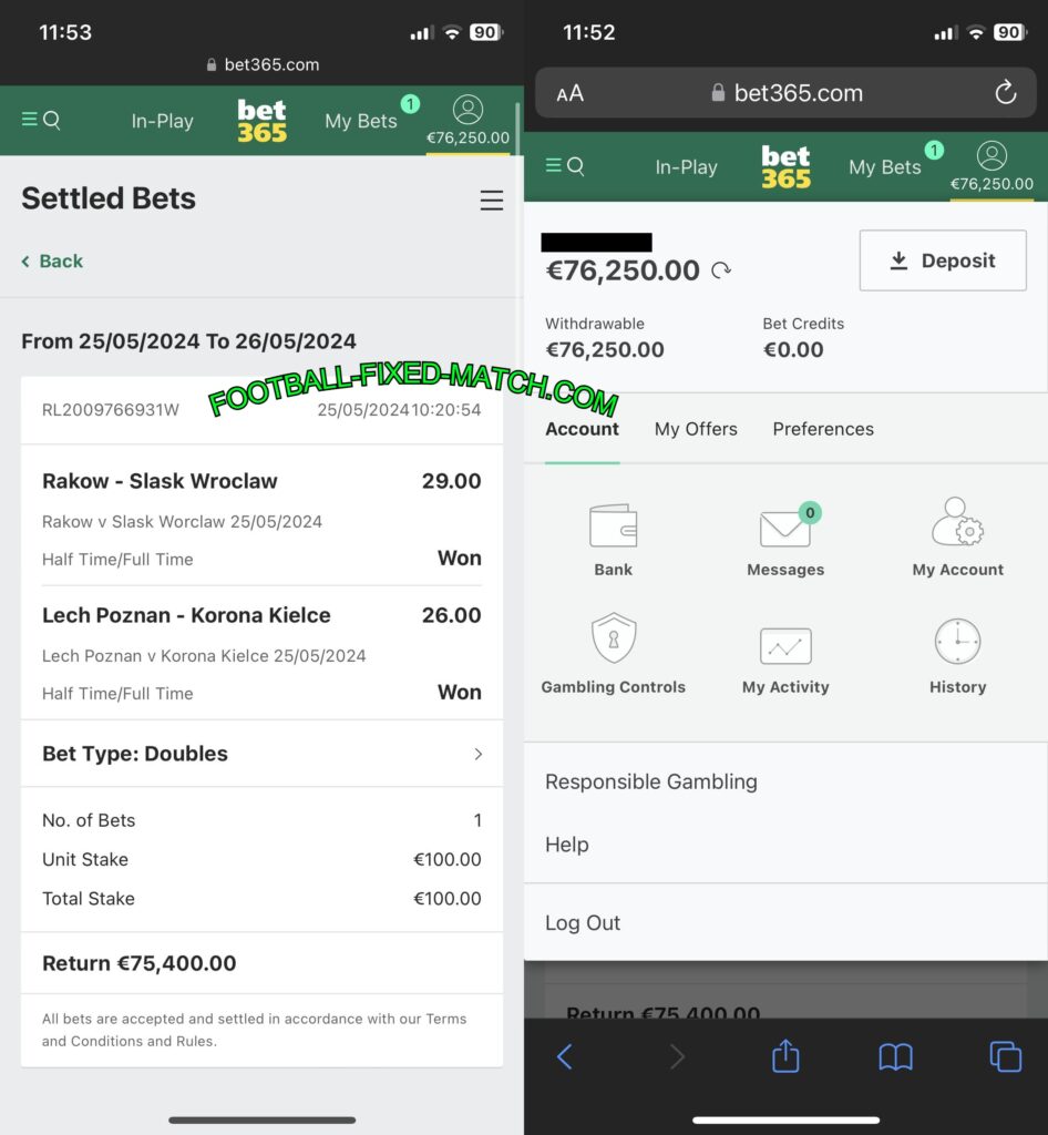 FOOTBALL FIXED MATCH DOUBLE HALFTIME FULLTIME BETTING TIPS