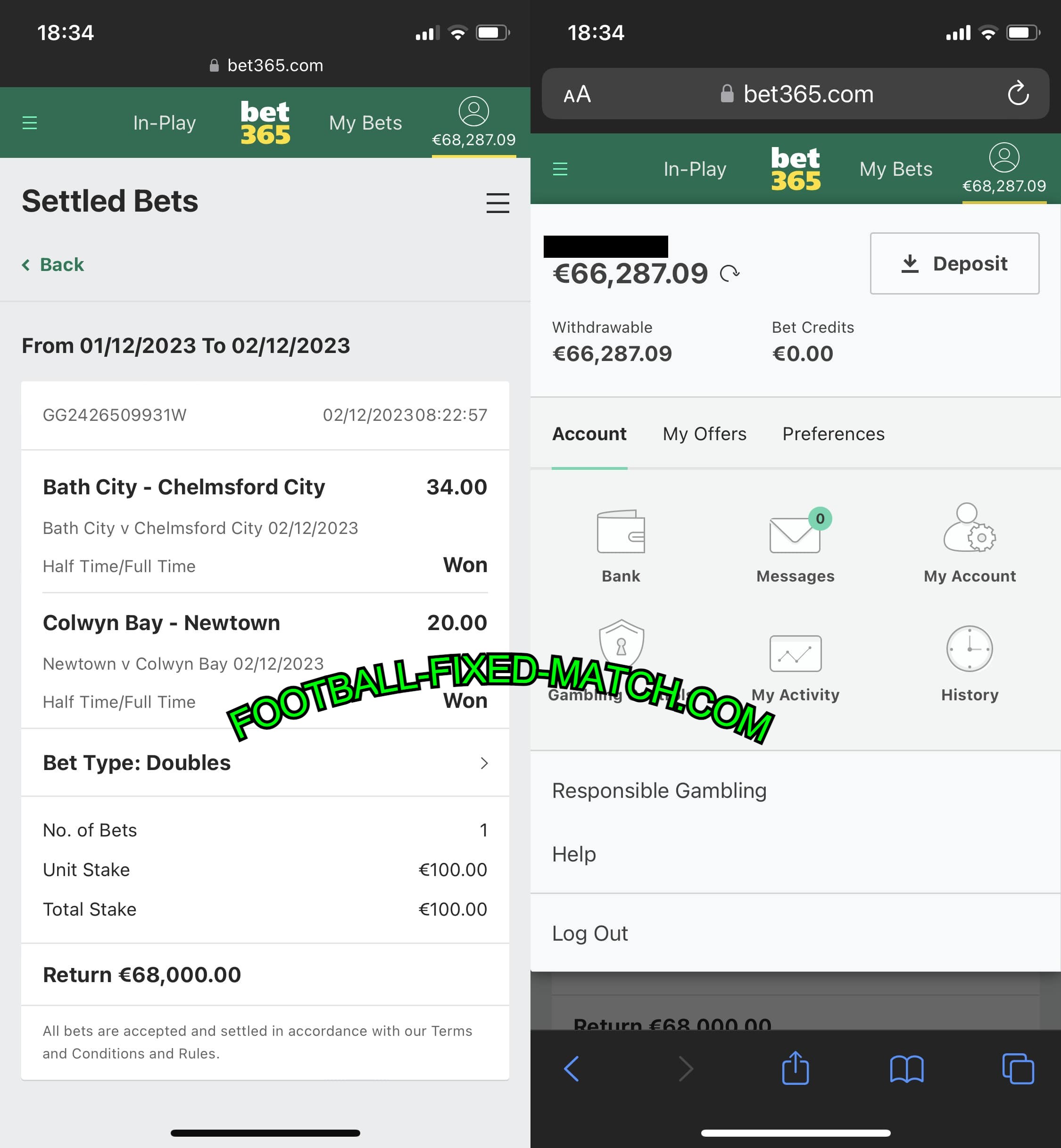 SOCCER FIXED MATCHES 1X2 - TIPS WON