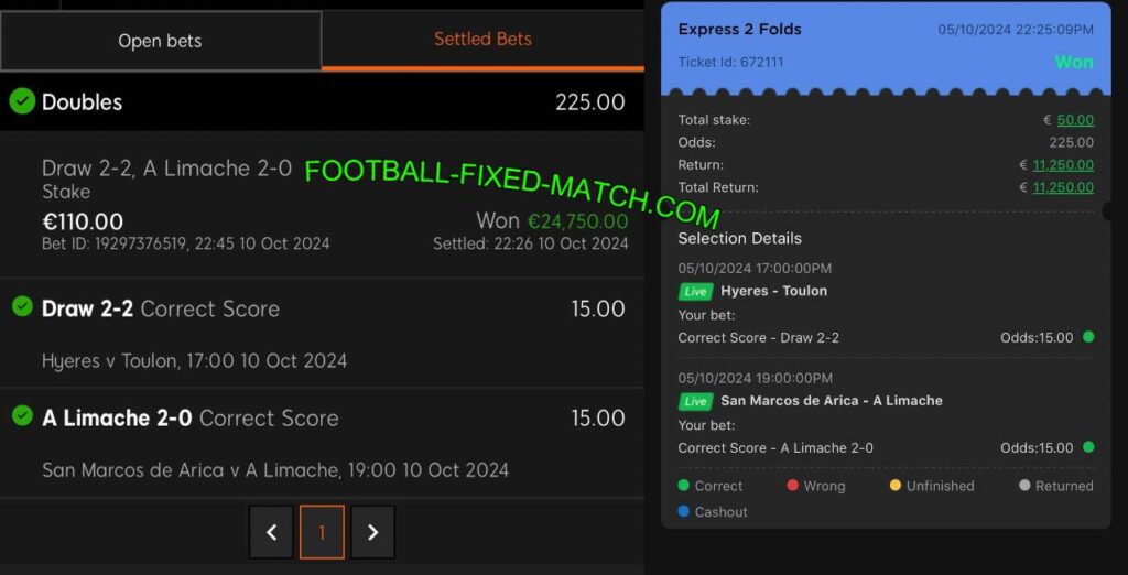 888 FIXED FOOTBALL MATCH TIPS