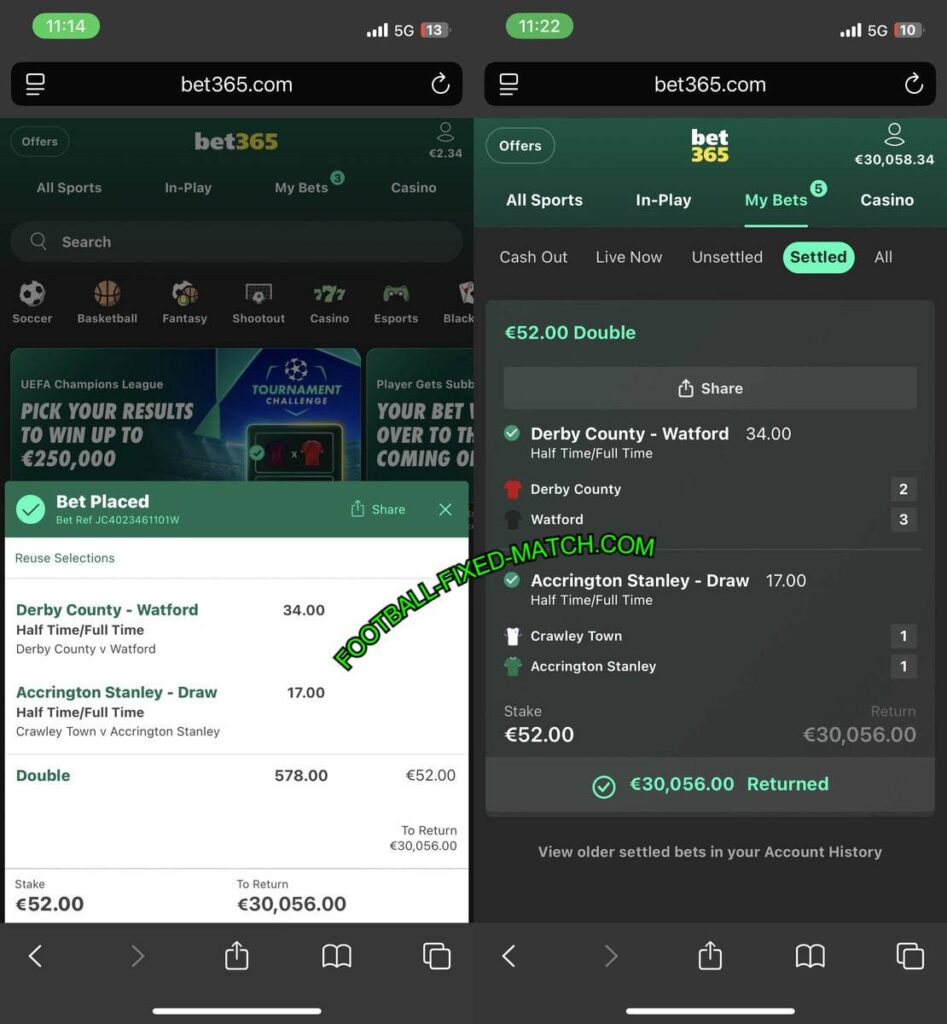 HTFT DOUBLE FIXED MATCHES HTFT DOUBLE FIXED MATCHES