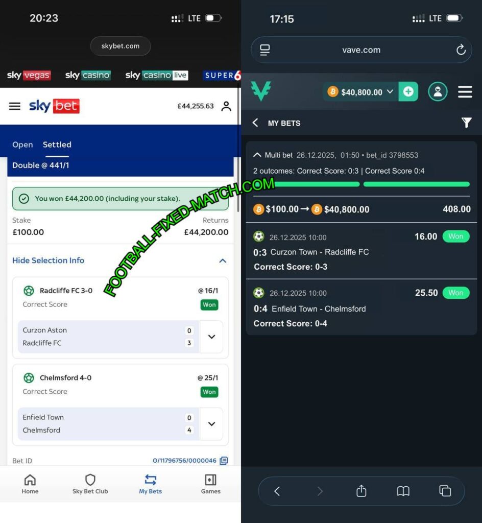 SKYBET FIXED MATCHES TIPS