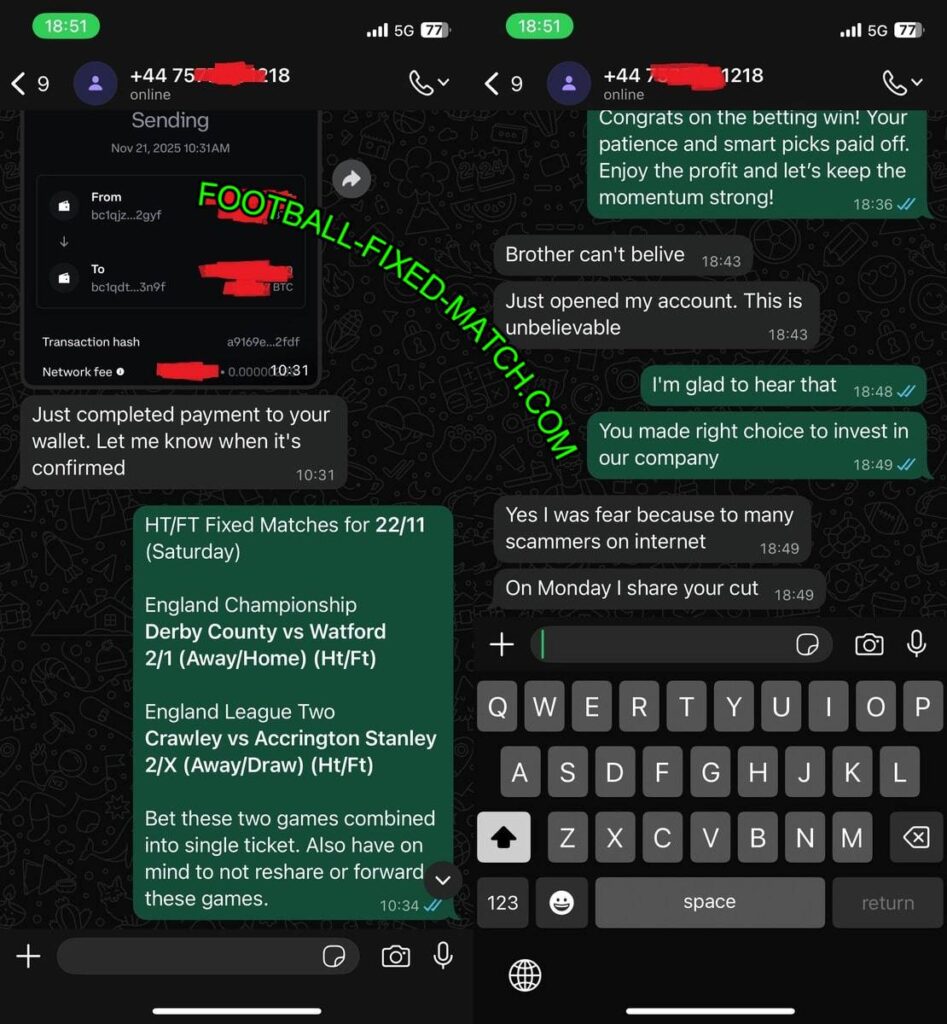 WHATSAPP HTFT FIXED MATCHES WHATSAPP HTFT FIXED MATCHES
