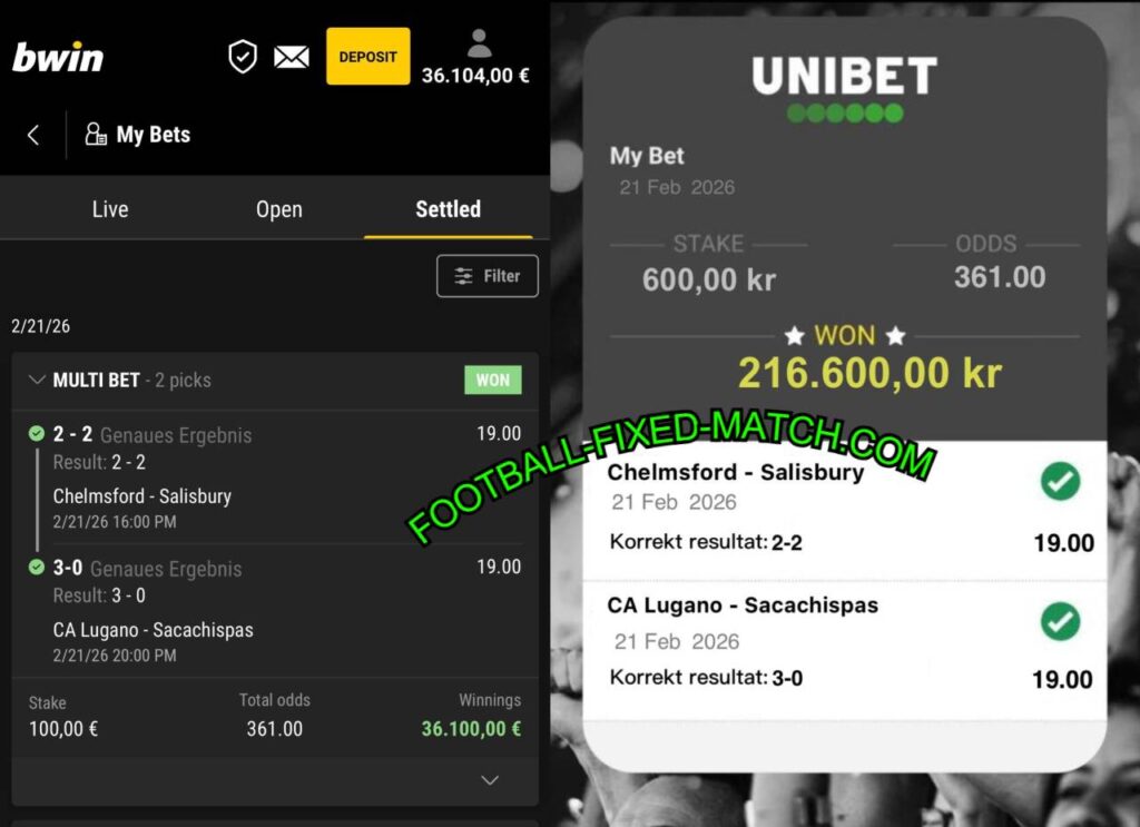 BWIN SURE FIXED MATCHES TIPS BWIN SURE FIXED MATCHES TIPS