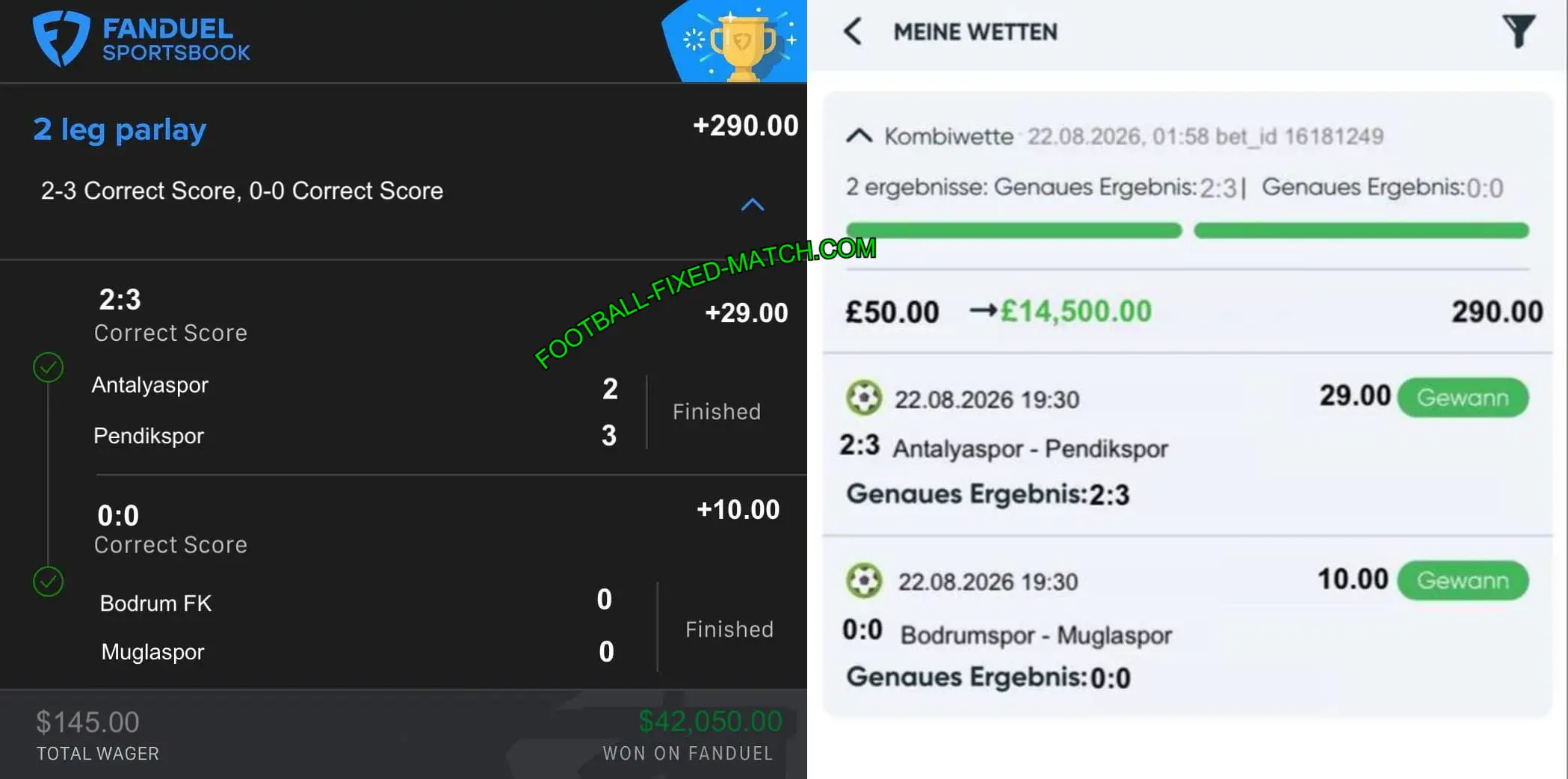 FANDUEL CORRECT SCORE BETTING TIPS FANDUEL CORRECT SCORE BETTING TIPS
