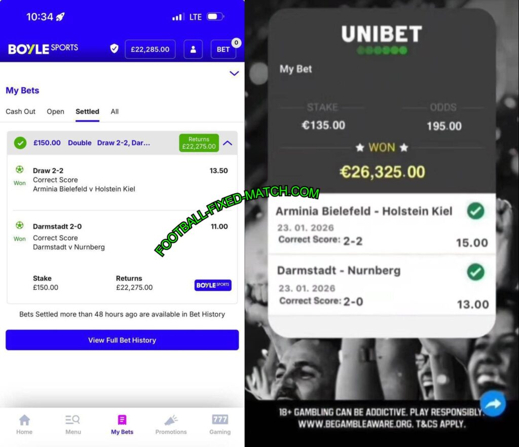 UNIBET CORRECT SCORE FIXED MATCHES TIP UNIBET CORRECT SCORE FIXED MATCHES TIP