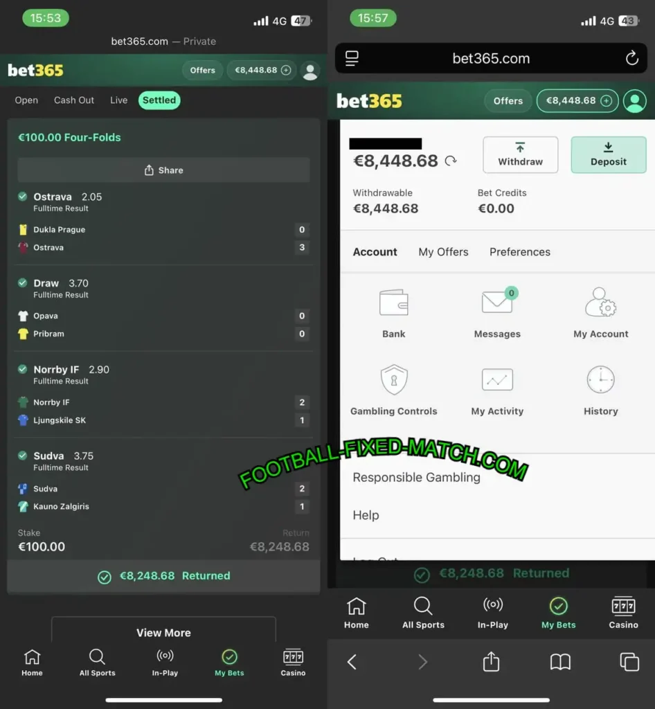 VIP FOOTBALL MATCHES 1X2 COMBO VIP FOOTBALL MATCHES 1X2 COMBO